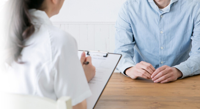 充実のカウンセリングと国家資格保有者監修で結果を出す施術